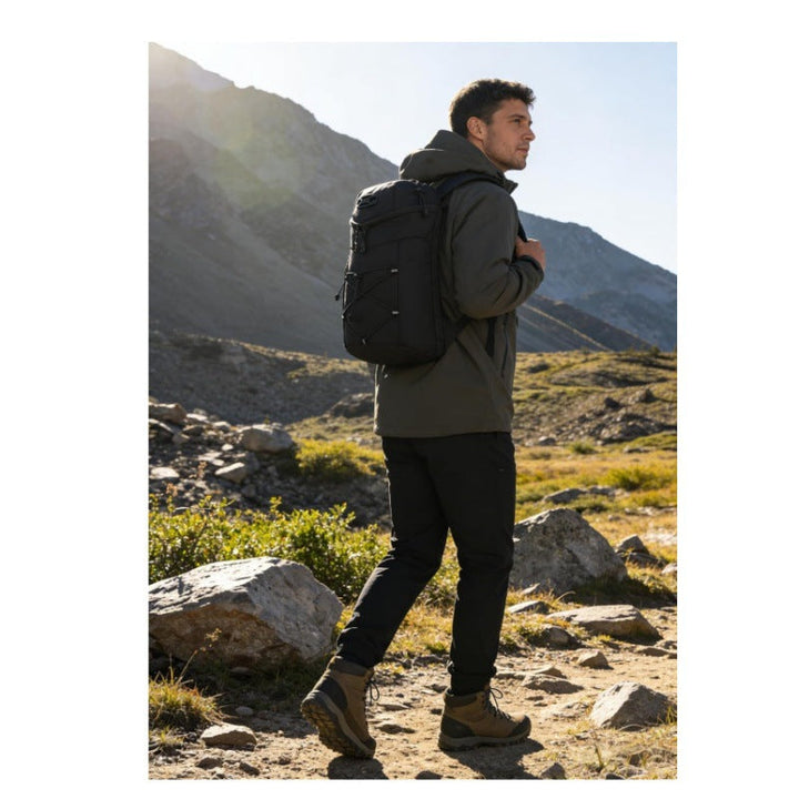 Practical backpack for leisure activities