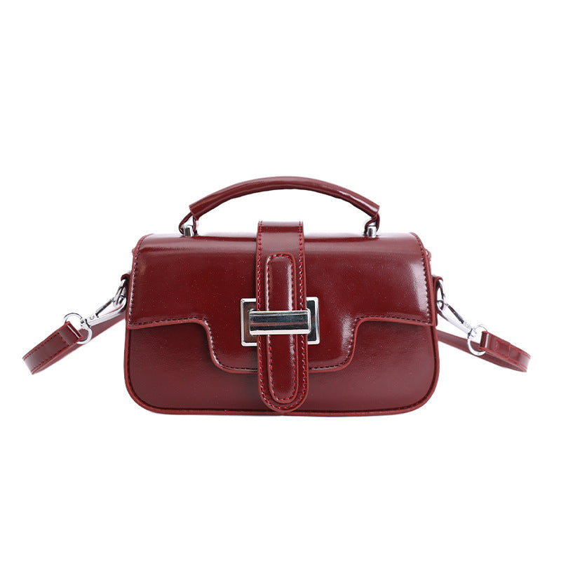Women's handbag made of high-quality faux leather with detachable shoulder strap
