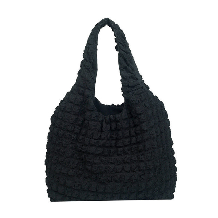 Women's tote bag with textured design