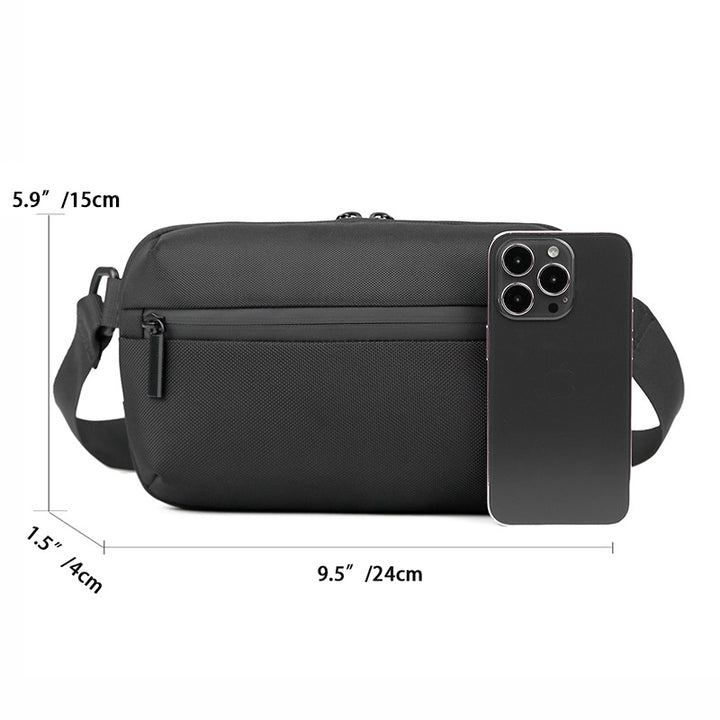 Compact Sleek Messenger Sling Bag Cardanzo