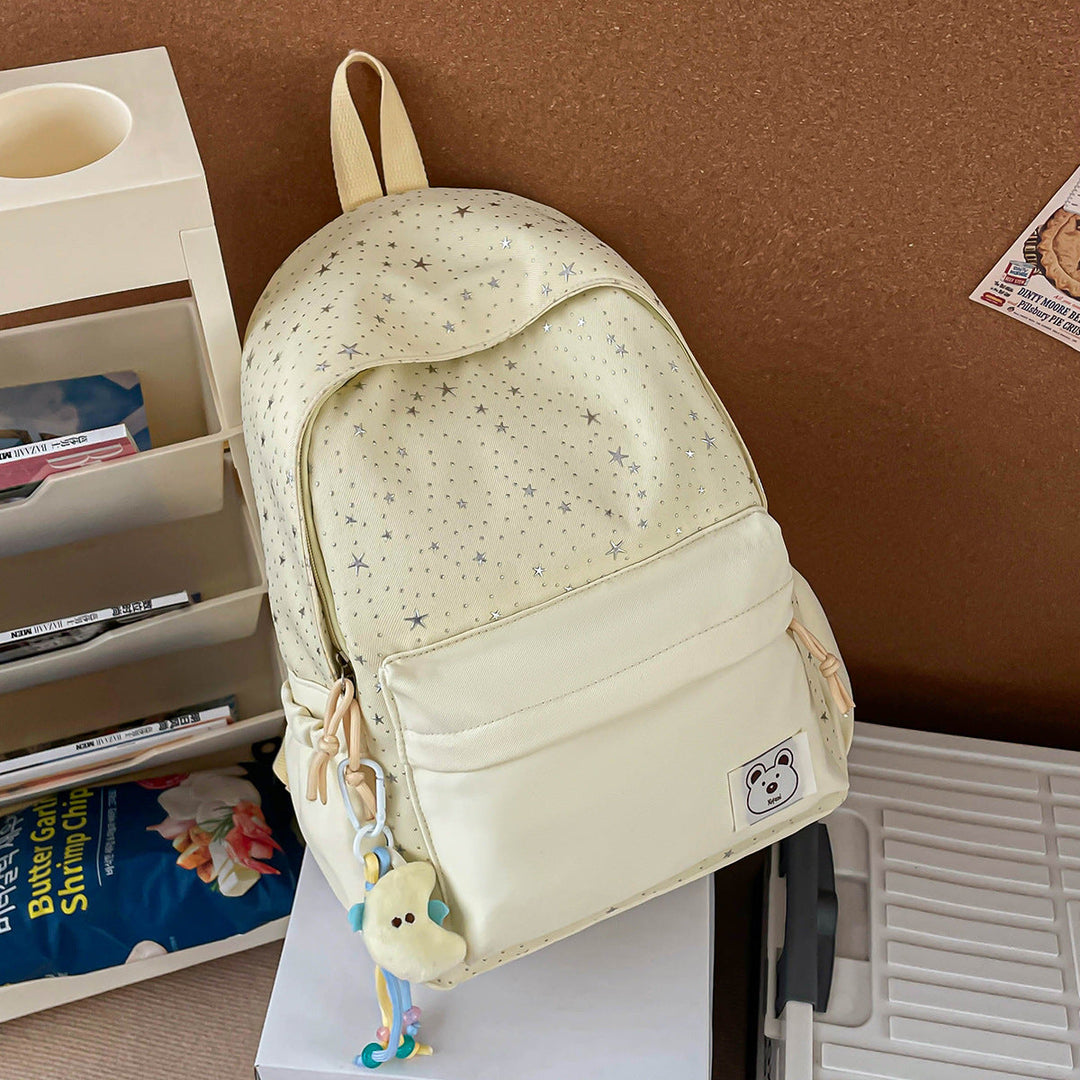 Star-Embellished Everyday Backpack