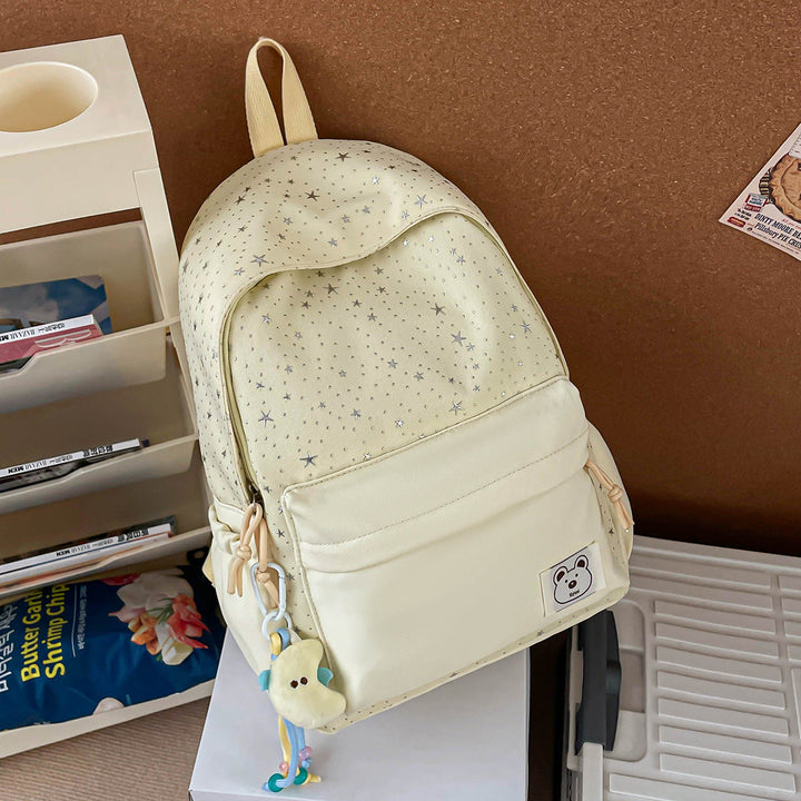 Star-Embellished Everyday Backpack