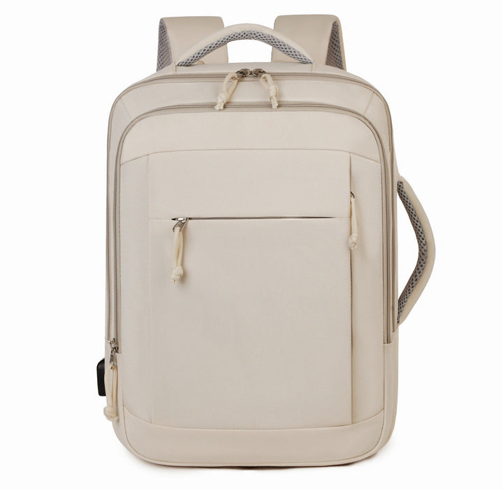 Elegant Laptop Backpack with Versatile Organizational Compartments