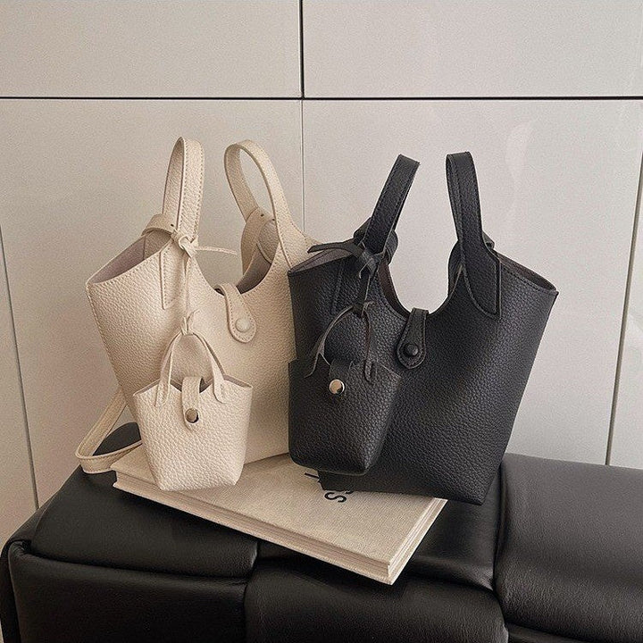 Ladies' tote bag with detachable mini organizer
