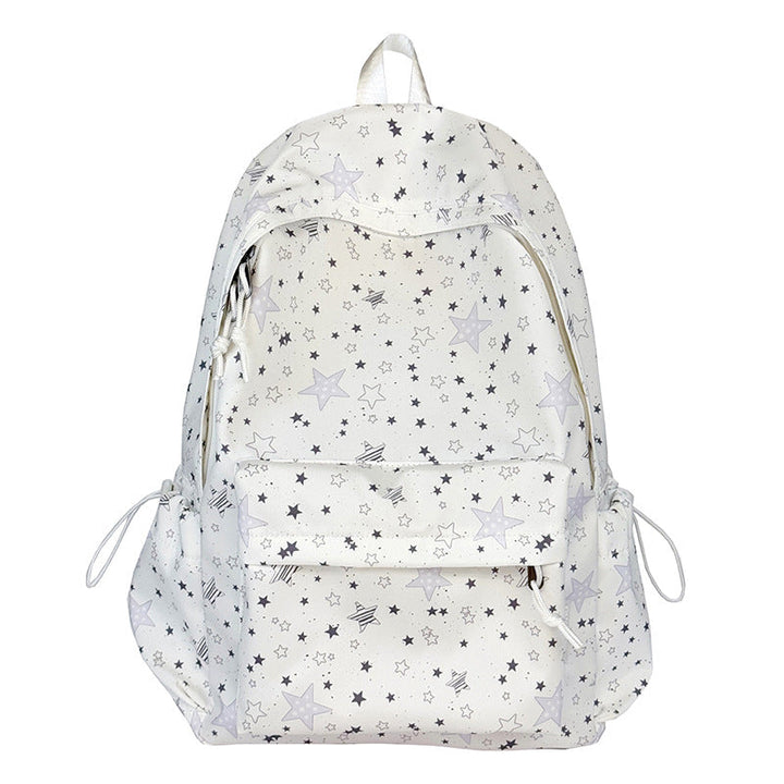 Star-Patterned Everyday Backpack