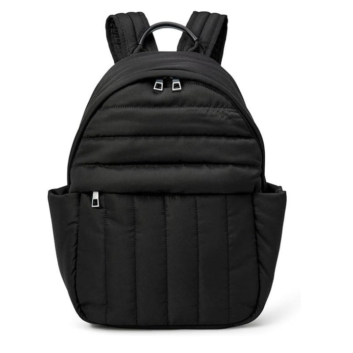 Comfortable backpack with ergonomic design and versatile compartments