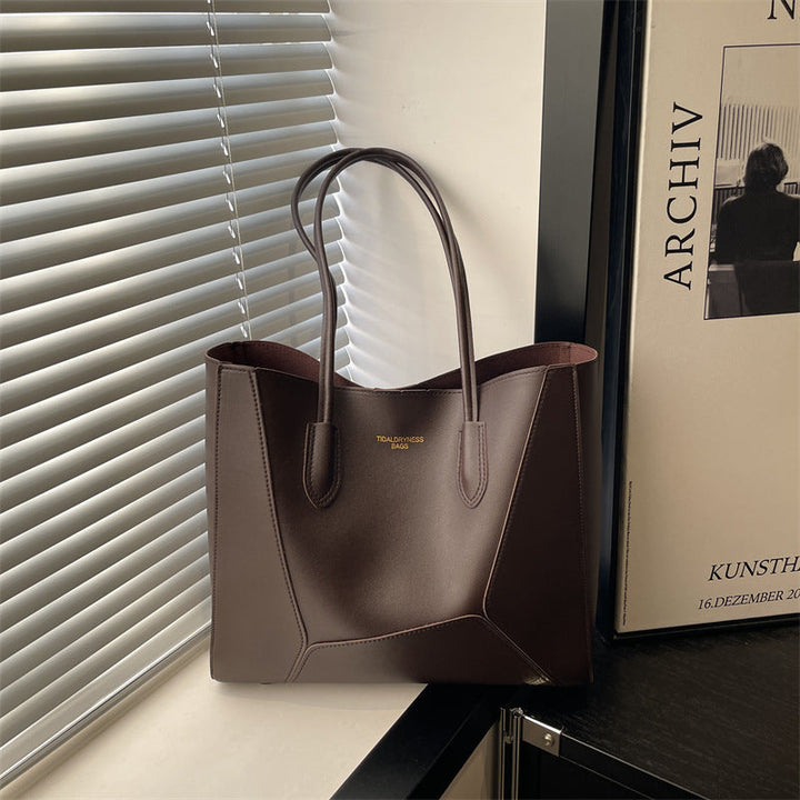 Women's elegant tote bag with structured design