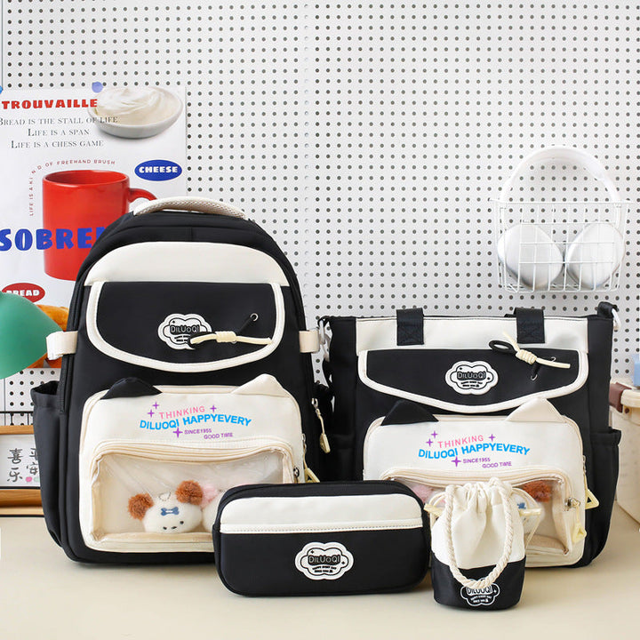 Multi-Functional 5-Piece School Backpack Organizer Set