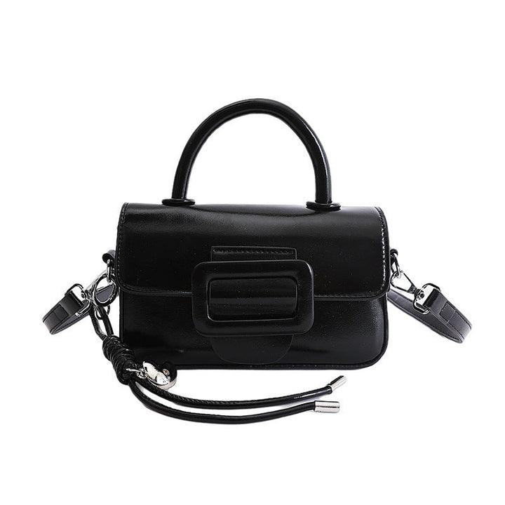 Ladies Mini Handbag with decorative snap closure
