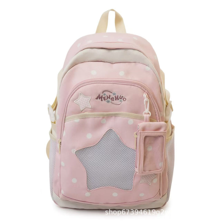 Star-Embellished Ergonomic Backpack
