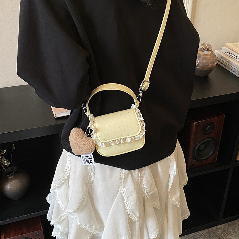 Women’s mini handbag with playful design and unique details