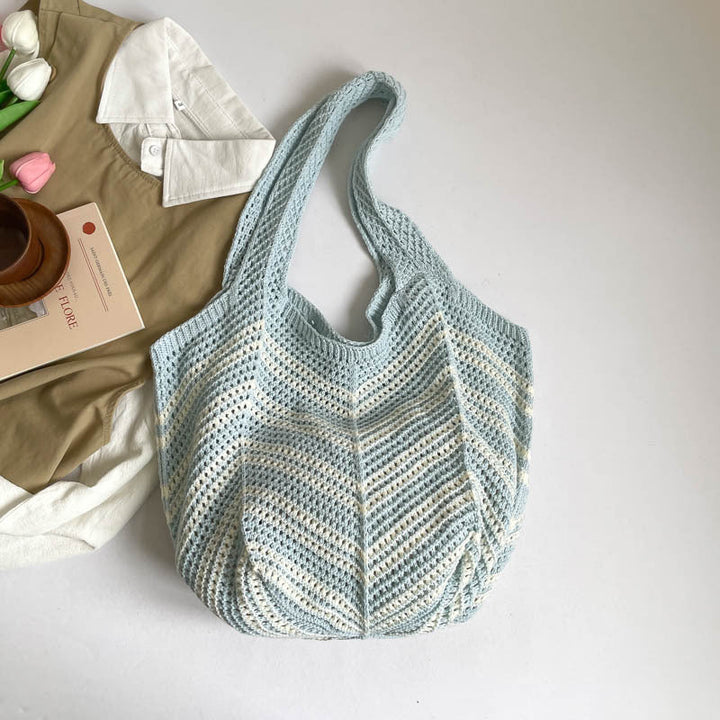 Ladies Crochet Tote Bag