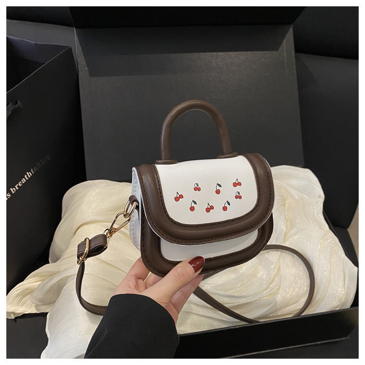 Ladies Mini-Handbag with playful cherry motif