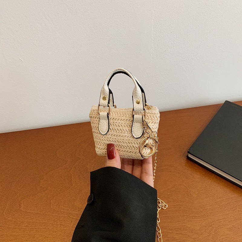 Ladies Mini Handbag with intricate structure design