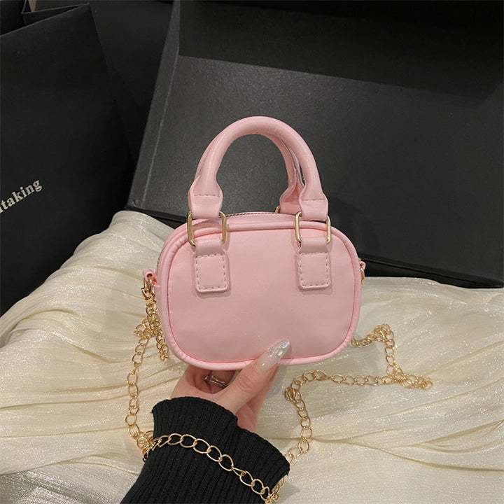 Women’s Mini Handbag with Removable Chain and Elegant Design