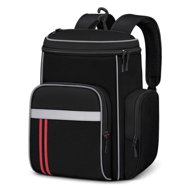 Multifunctional cooling backpack with insulated compartment