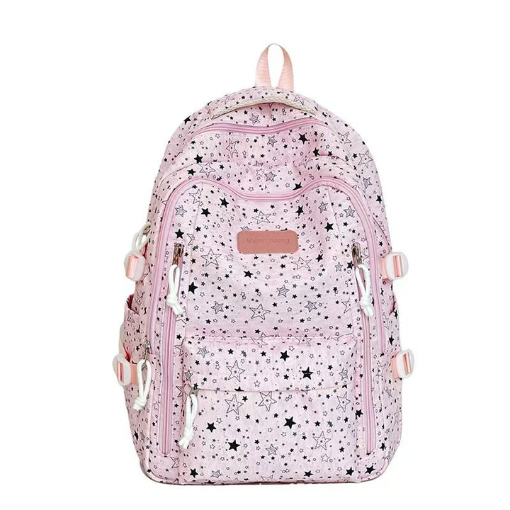 Star-Patterned Multi-Functional Backpack