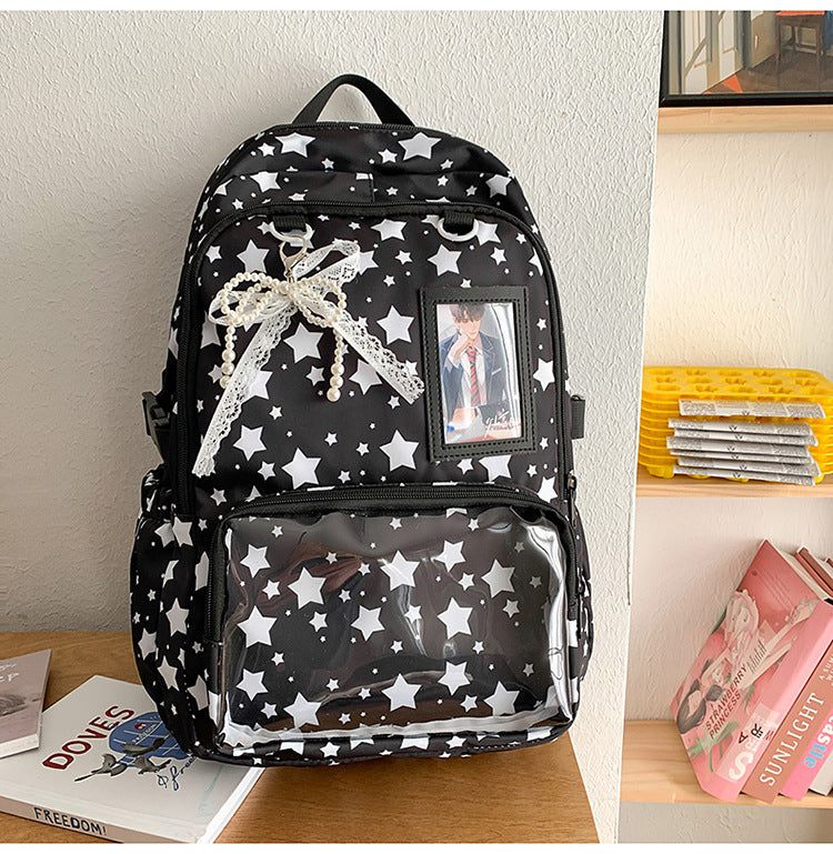 Star-Themed Multi-Functional Backpack