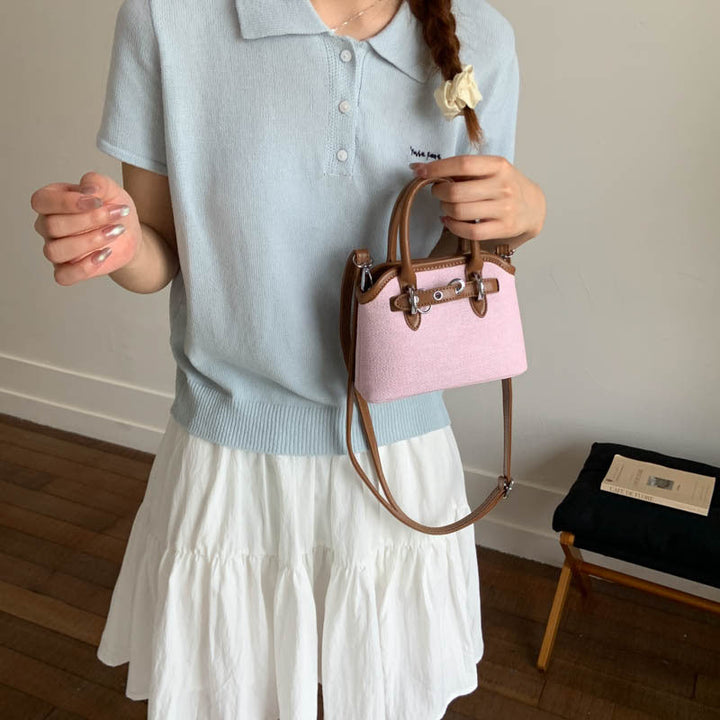 Women's mini bag with adjustable shoulder strap
