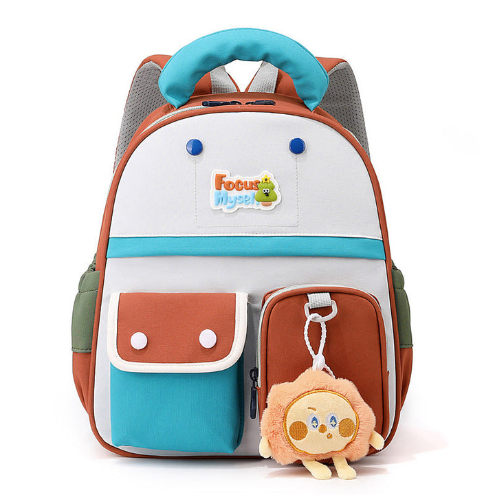 Stylish Multi-Pocket School Backpack