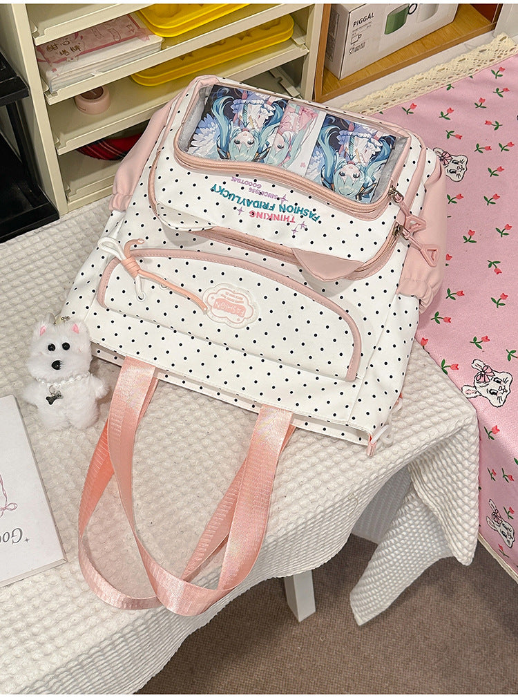 Casual Stylish Tote School Backpack