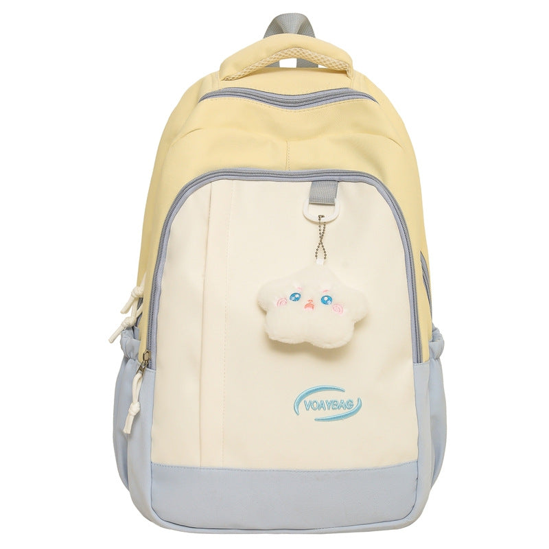 Trendy Multi-Pocket School Backpack