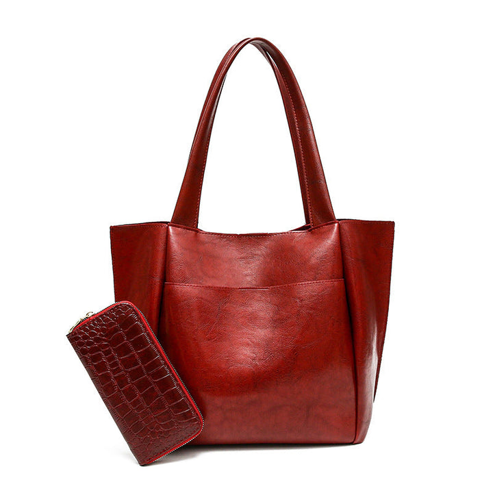 Women's Tote Bag with multifunctional interior layout