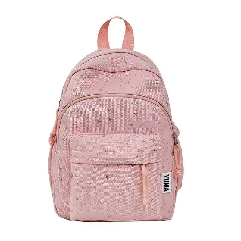 Star-Embellished Multifunctional Backpack