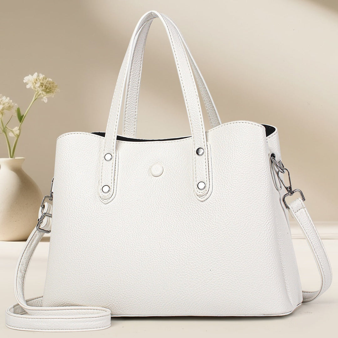 Ladies structured tote bag