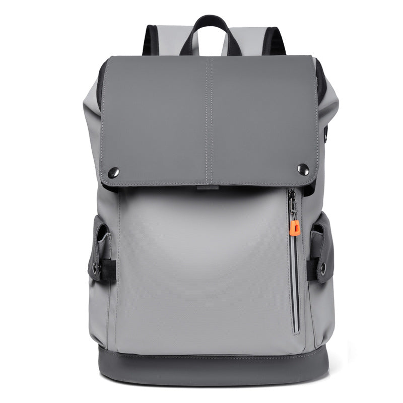 Urban Backpack with Innovative Folding Closure and Versatile Storage Options