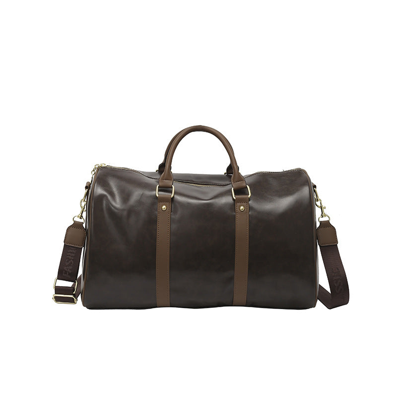 Premium Leather Travel Duffle Bag Cardanzo