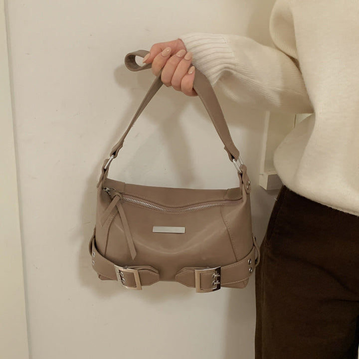 Ladies stylish mini hobo bag with adjustable carrying handle