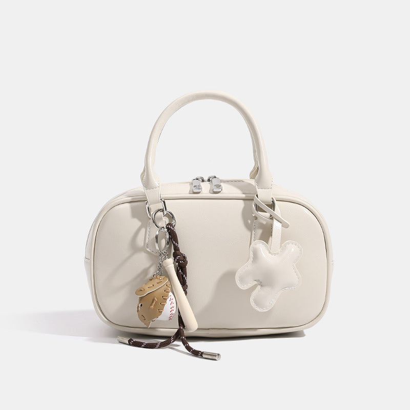 Ladies mini bag with unique applications