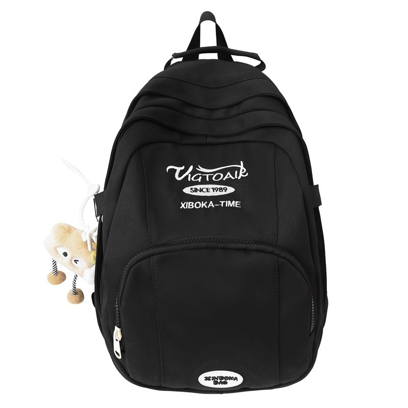 Versatile School Backpack with Multiple Compartments