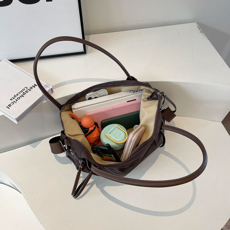 Canvas Shoulder Handbag