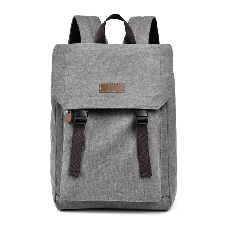 Backpack with Practical Flap Lid and Durable Material
