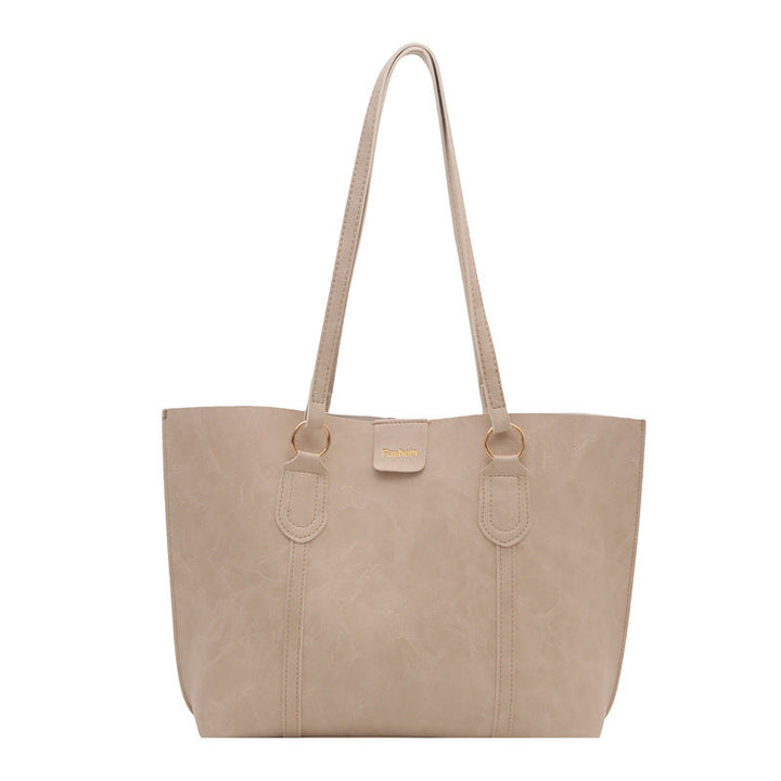 Women's elegant shopping bag with textured design