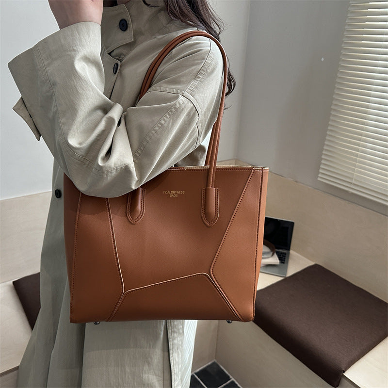 Women's elegant tote bag with structured design