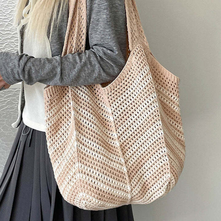Ladies Crochet Tote Bag