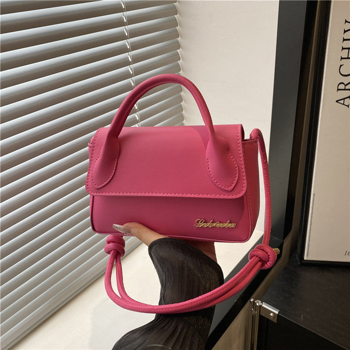 Women's mini handbag with detachable shoulder strap