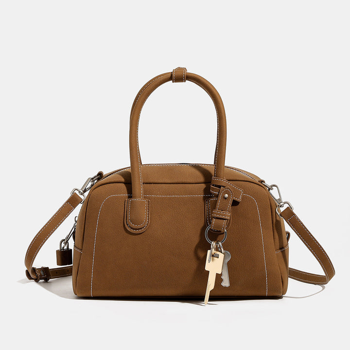 Women's handbag with removable and adjustable shoulder strap