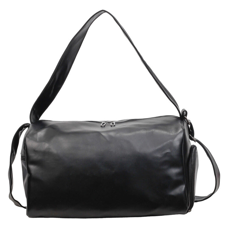 Stylish Leather Duffle Bag