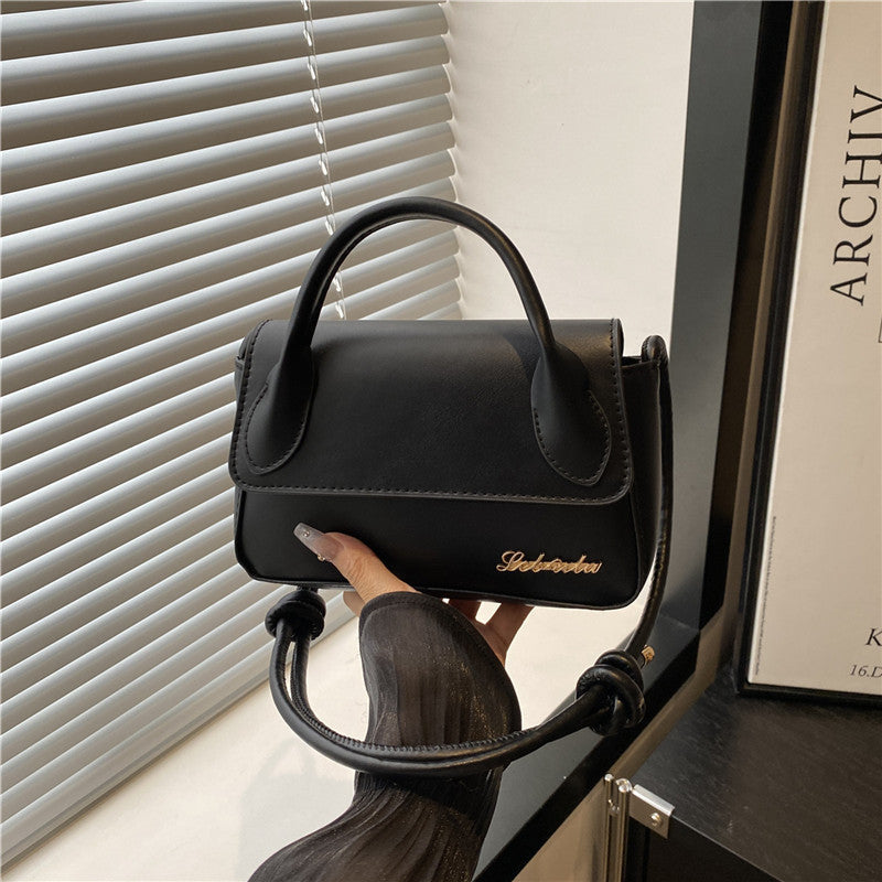 Women's mini handbag with detachable shoulder strap