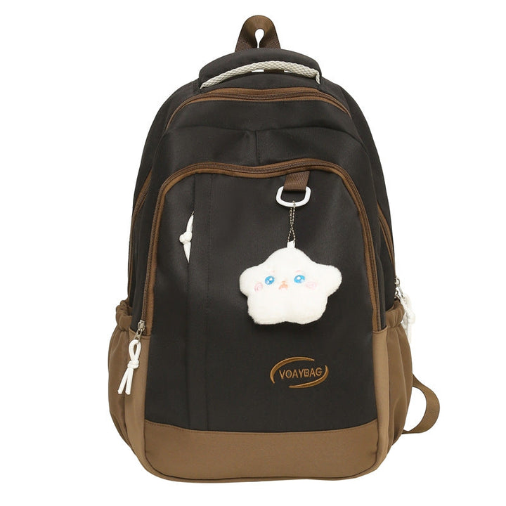 Trendy Multi-Pocket School Backpack