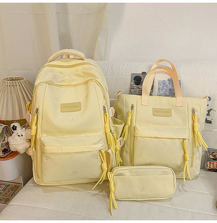 Multi-Functional School Backpack and Tote Bundle