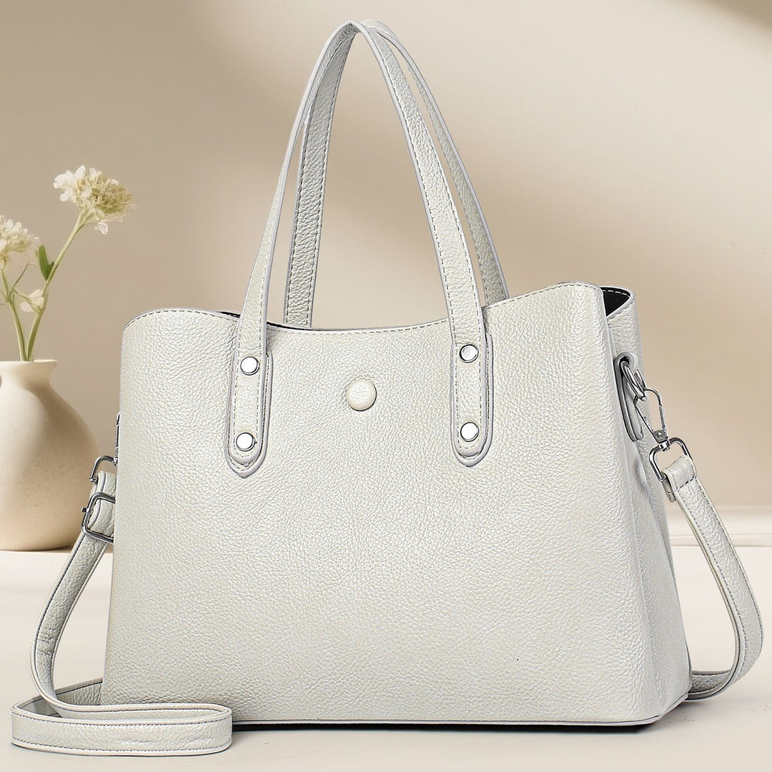 Ladies structured tote bag