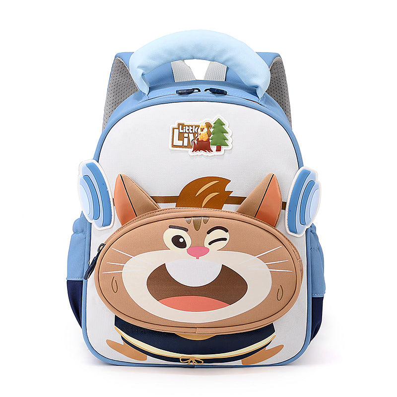 Children's Cartoon-Themed School Backpack