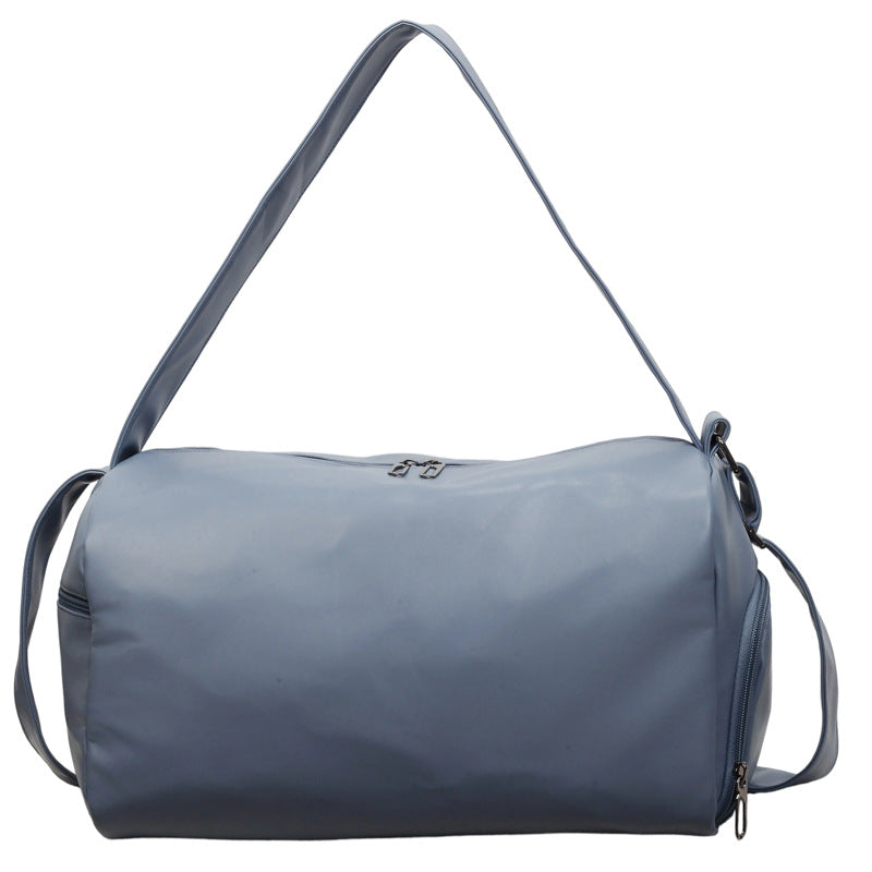 Stylish Leather Duffle Bag