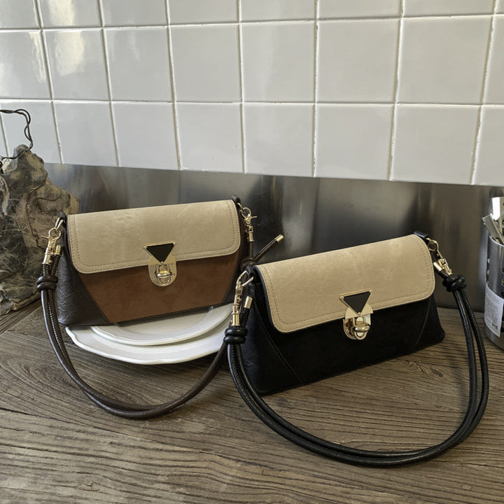 Ladies elegant crossbody bag with structured front