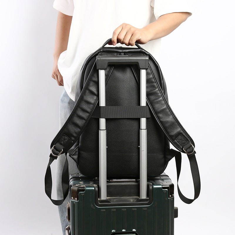 Premium Leather Business Backpack Cardanzo